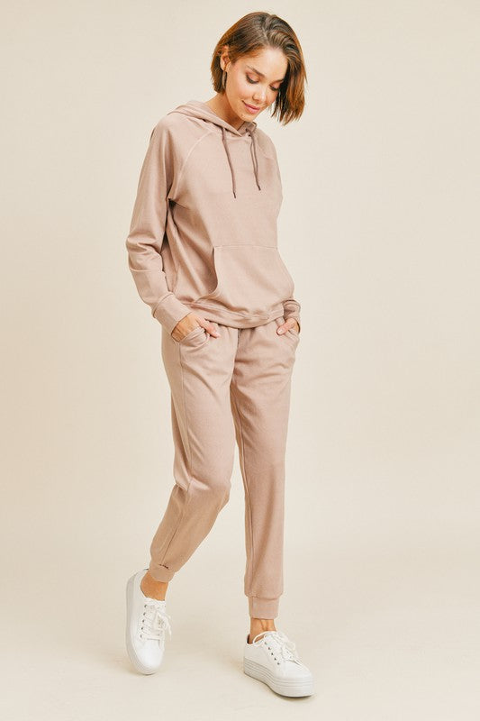 Essential Fleece-Lined Pullover & Jogger Set