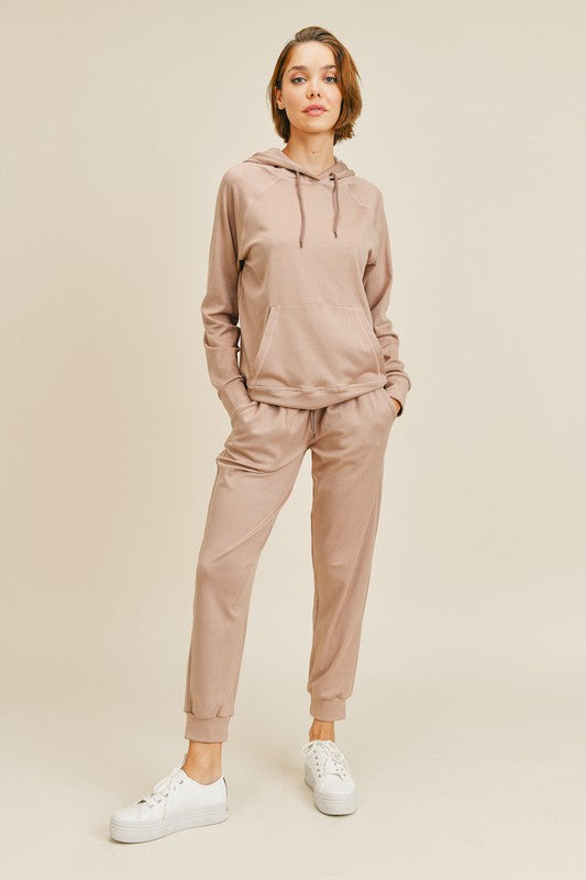 Essential Fleece-Lined Pullover & Jogger Set