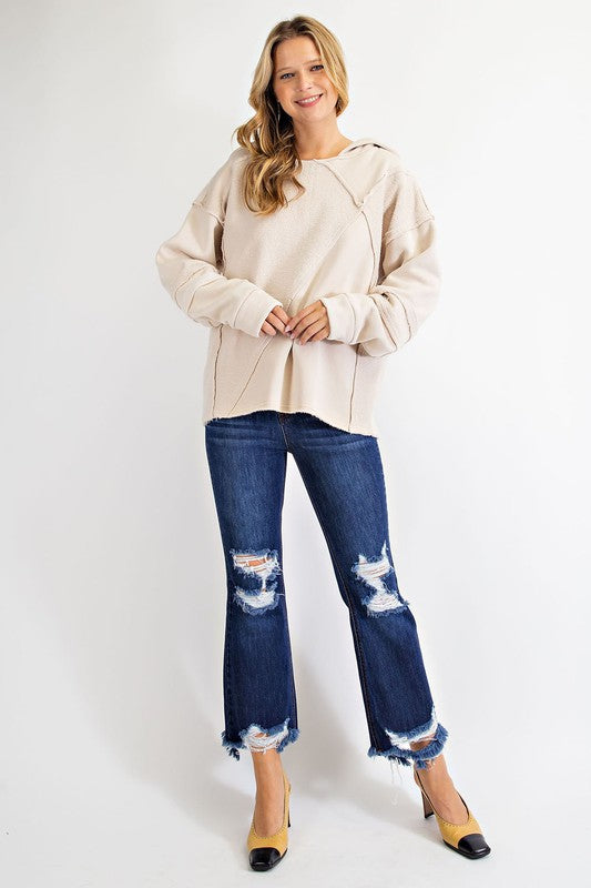 Brushed Pullover Hoodie