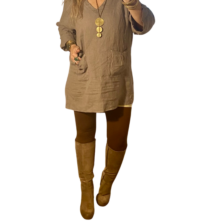 Knee High Vegan Suede Boot