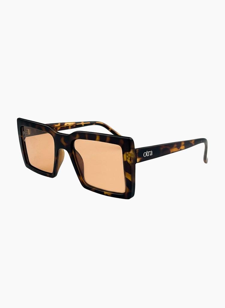 Otra Shoreditch Tortoise - Squared Oversize Sunglasses