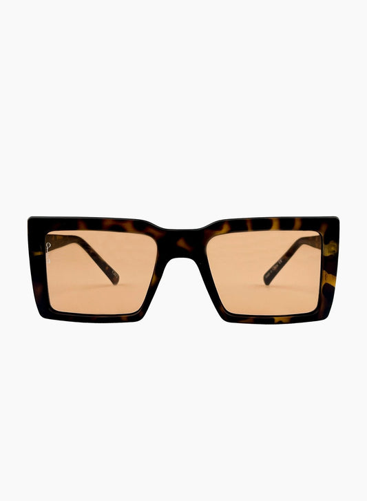 Otra Shoreditch Tortoise - Squared Oversize Sunglasses