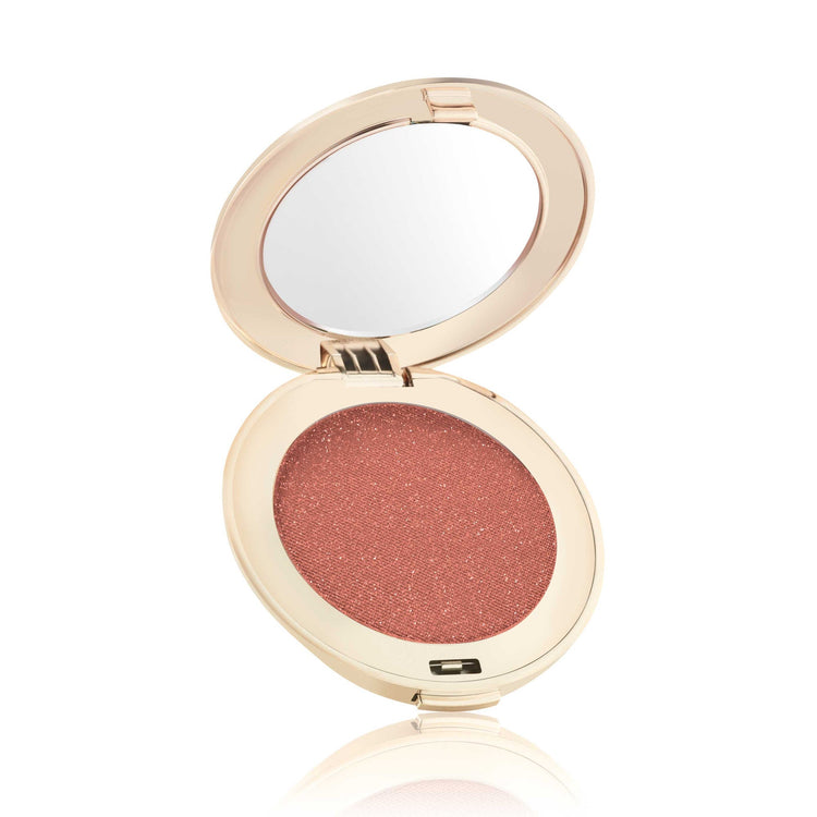 Jane Iredale PurePressed Blush Sunset - guava with gold shimmer