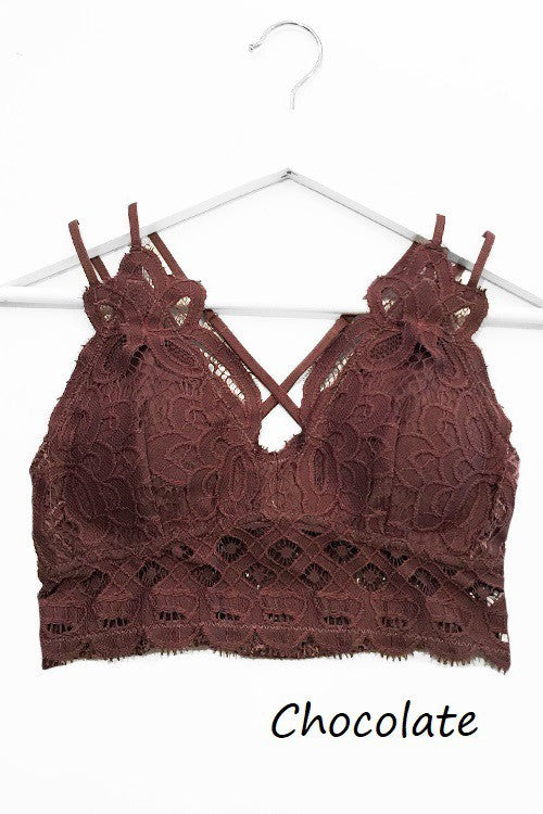 Lace Bralette - Plus Size