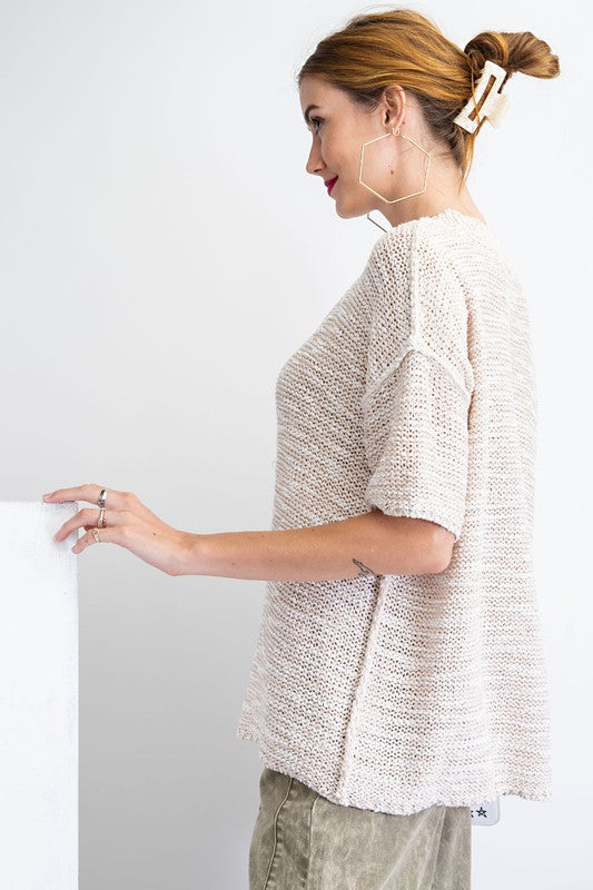 Perfect View Textured Sweater