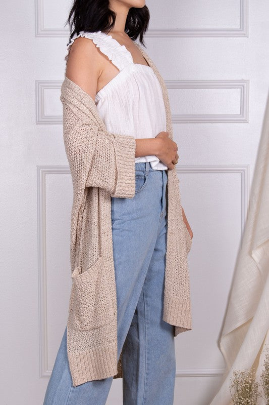 Knit Oversized Cardigan