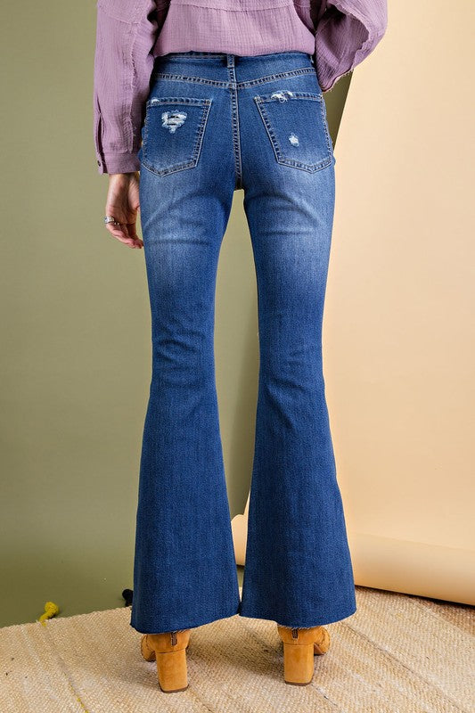 Bell Bottom Flare Denim Jeans