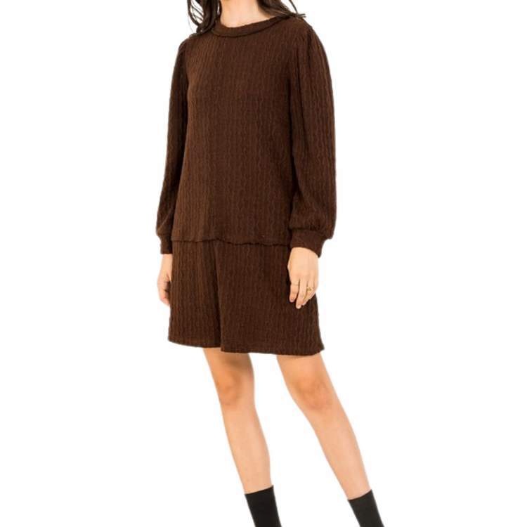 Long Sleeve Knit Dress