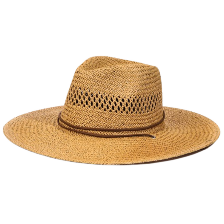 Thin Strap Braided Weave Sun Hat