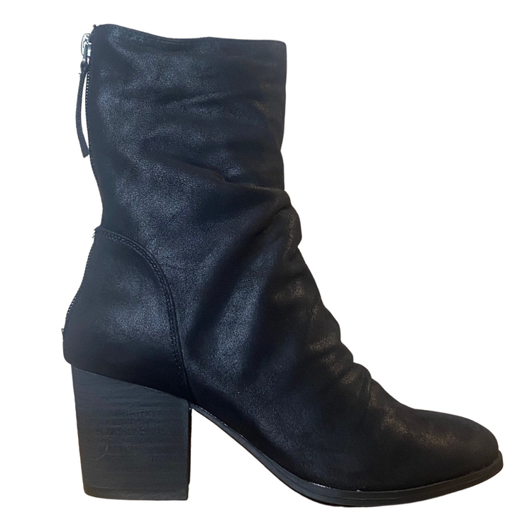 Preston Slouchy Vegan Leather Bootie Boot