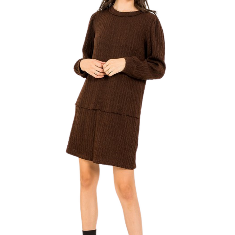 Long Sleeve Knit Dress