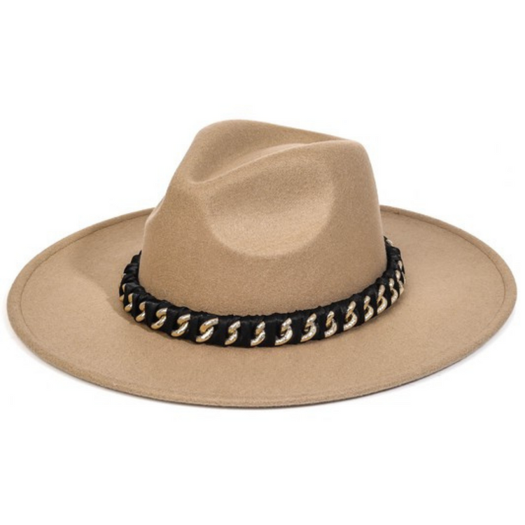 Chain Strap Fedora