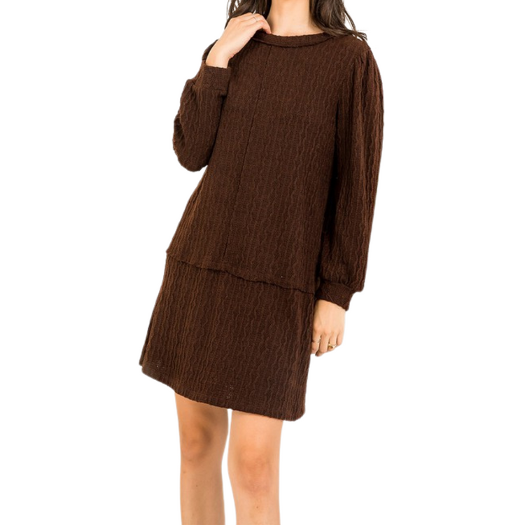 Long Sleeve Knit Dress