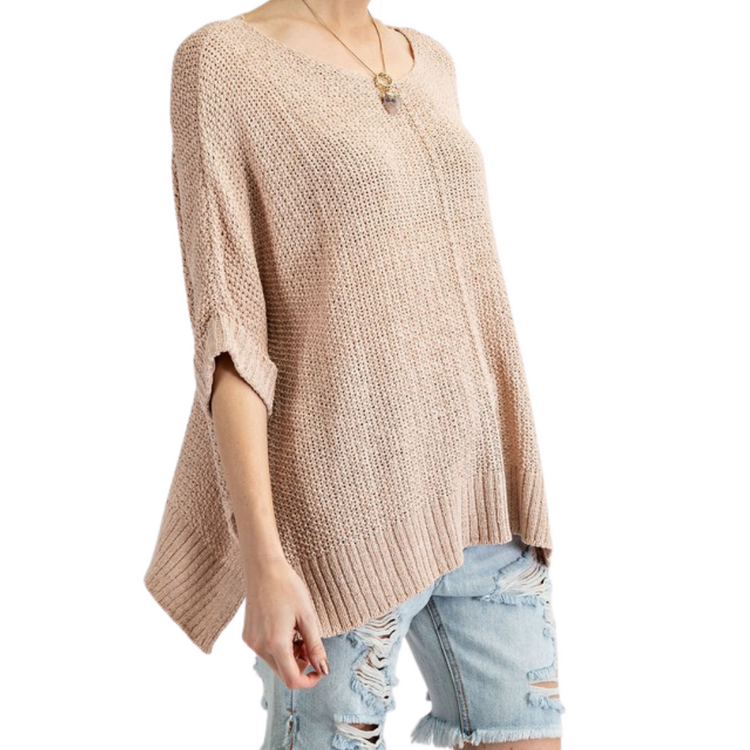 Loose Fitted Knitted Sweater