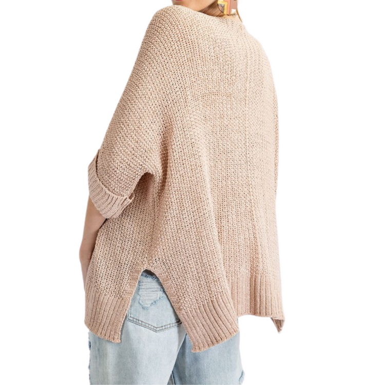 Loose Fitted Knitted Sweater