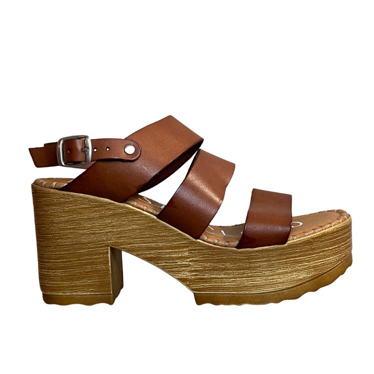 Musse&Cloud Frisa - Leather Platform Strappy Sandal