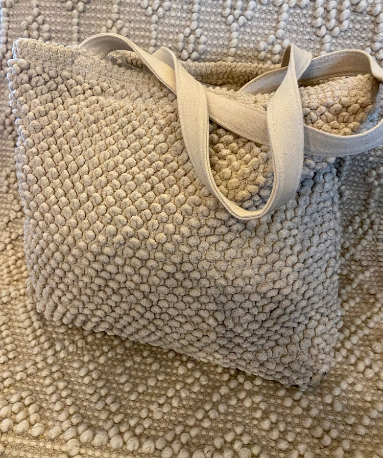 Popcorn Chenille Tote