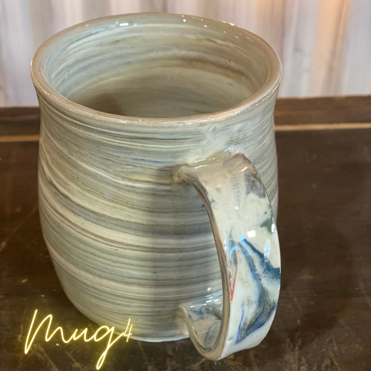 Pottery Mugs by cat