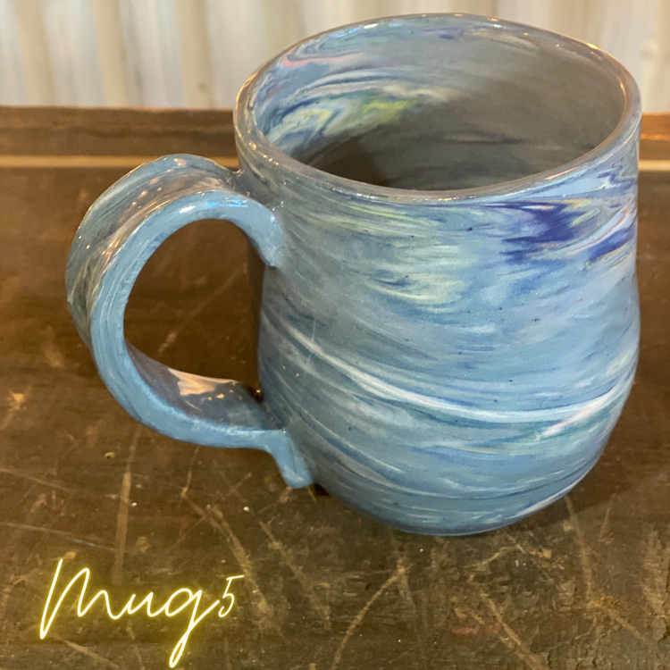 Pottery Mugs by cat