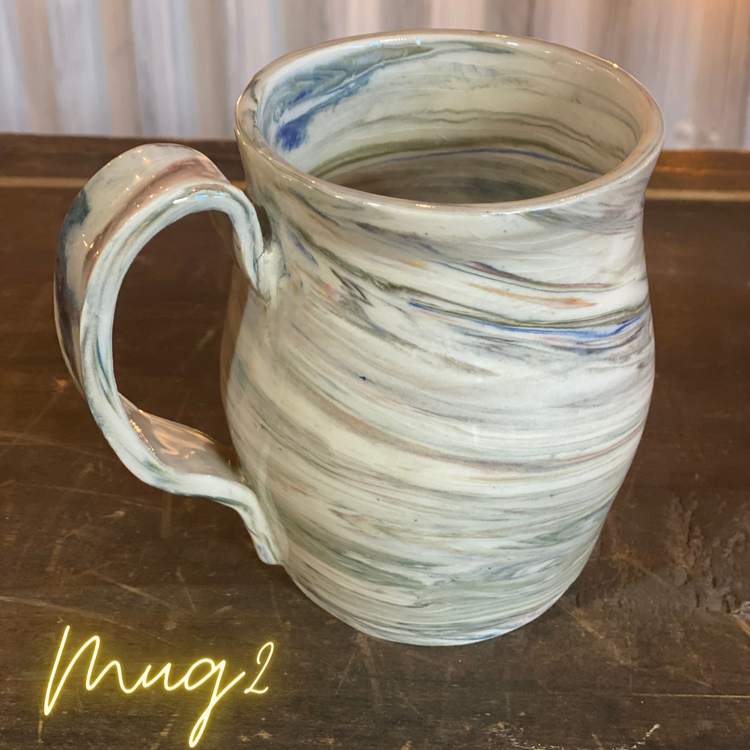 Pottery Mugs by cat