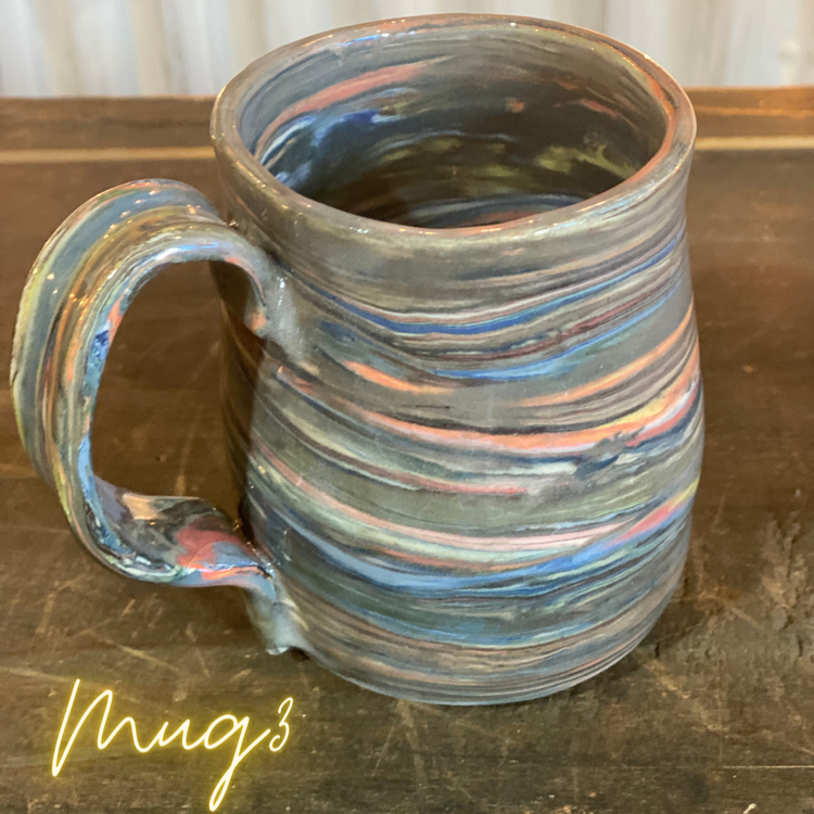 Pottery Mugs by cat