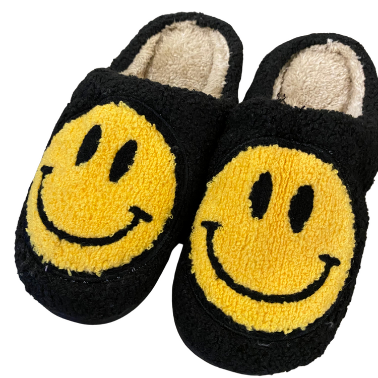 Smiley Face Slippers