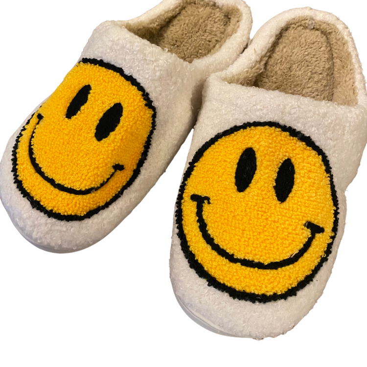 Smiley Face Slippers