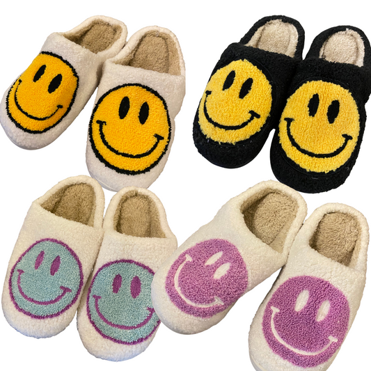 Smiley Face Slippers