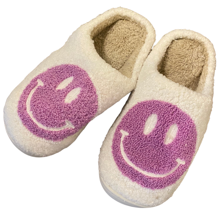 Smiley Face Slippers