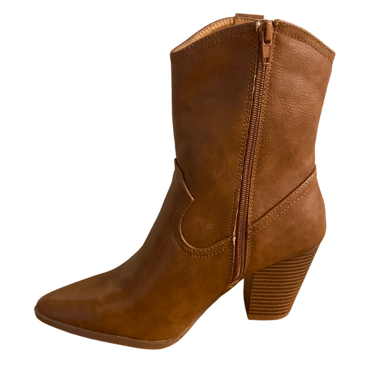 Heeled Cowboy Bootie