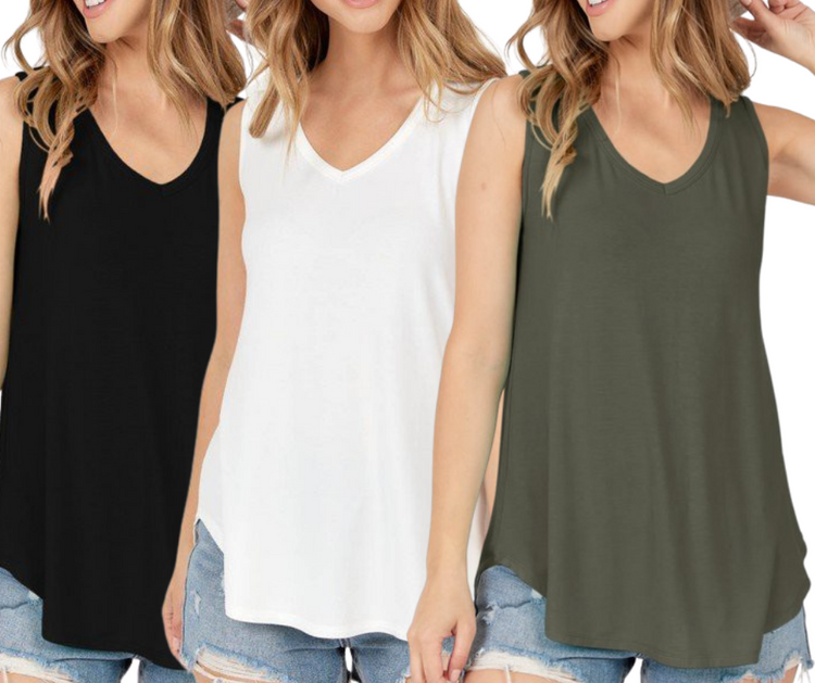 V-Neck Tank Top