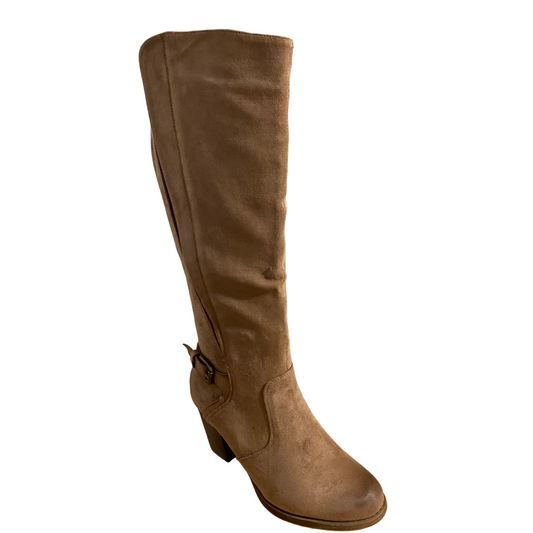 Knee High Vegan Suede Boot