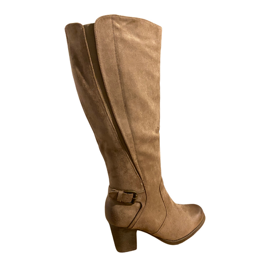 Knee High Vegan Suede Boot