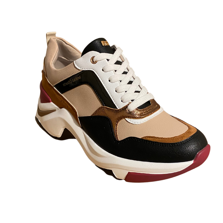 Italian Bronze Pink Elevated Sneaker