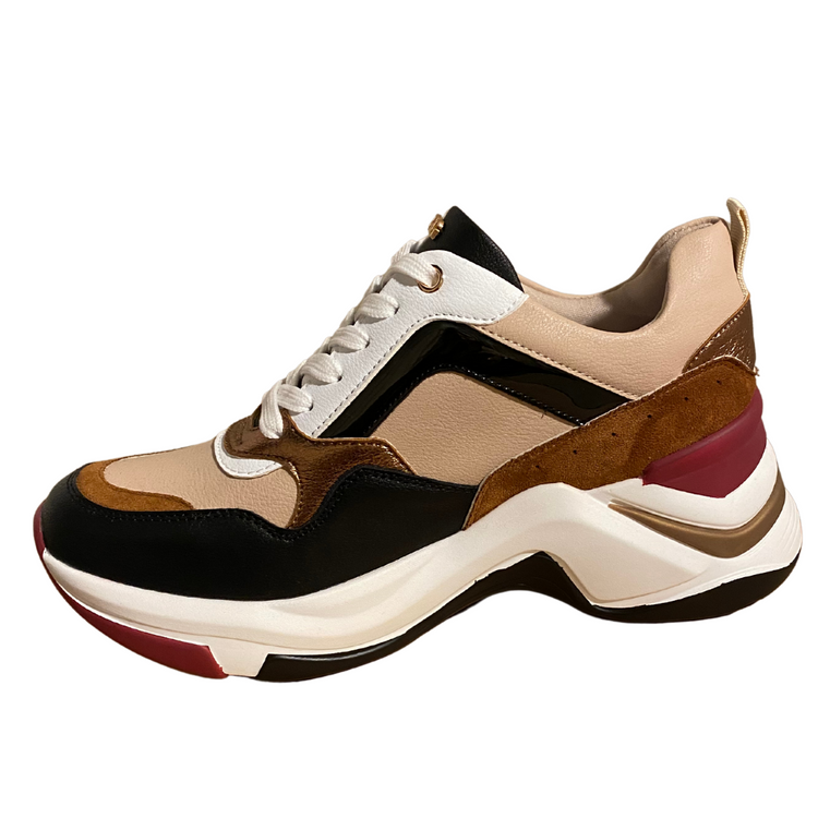 Italian Bronze Pink Elevated Sneaker