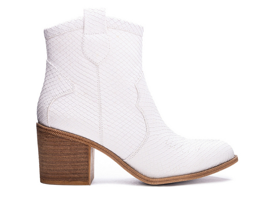 White Snake Chinese Laundry Unite Cowboy Bootie Boot