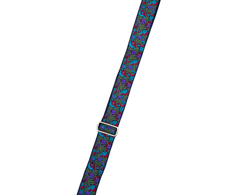 Adjustable Textured Pattern Guitar Purse Strap