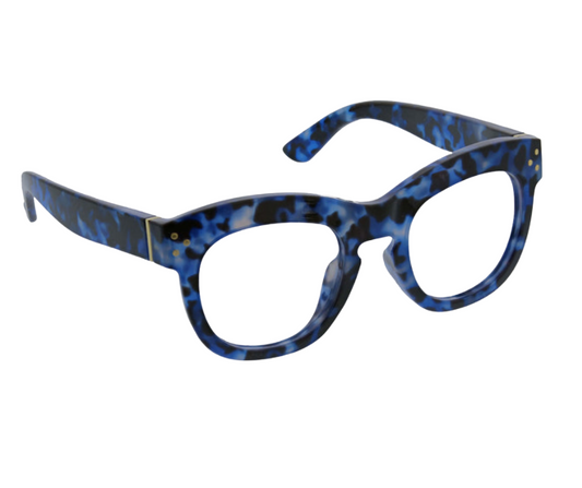 Peepers Readers Glasses Bravado Navy Tortoise (Blue Light)