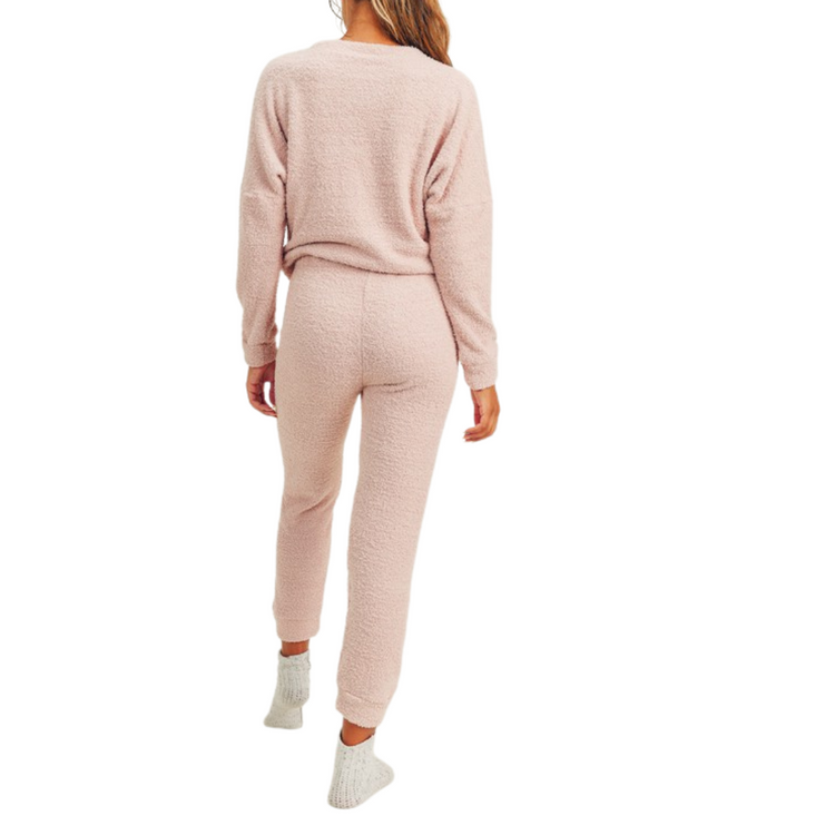 Cozy Teddy Top & Jogger Lounge Set