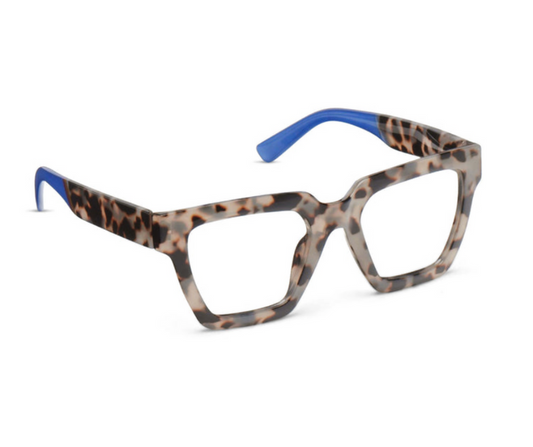 Peepers Readers Glasses Sterling Gray Tortoise/Blue (Blue Light)