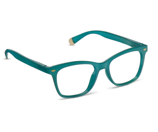 Peepers Readers Glasses Poppy Teal (Blue Light)