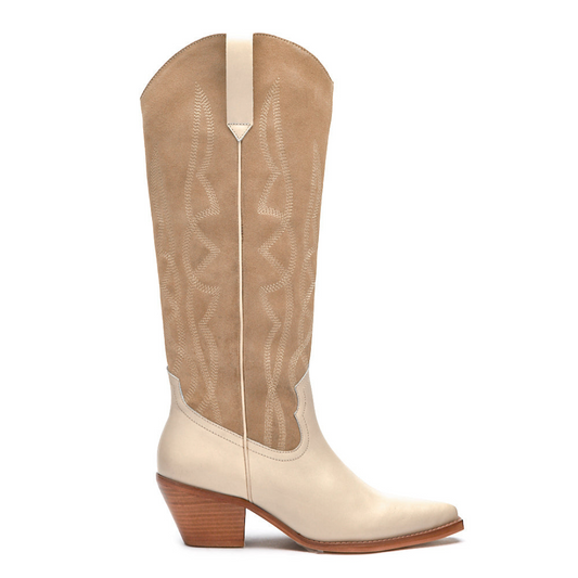 Matisse Natural / Ivory Alpine Tall Knee Hight Western Boot