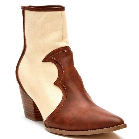 Matisse Marvin Saddle Western Bootie Boot