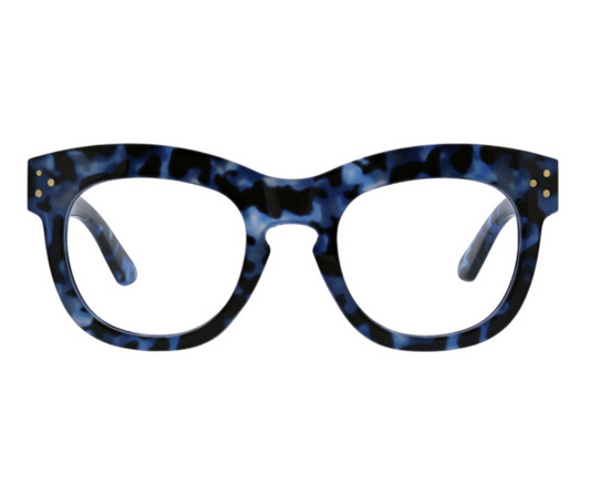 Peepers Readers Glasses Bravado Navy Tortoise (Blue Light)