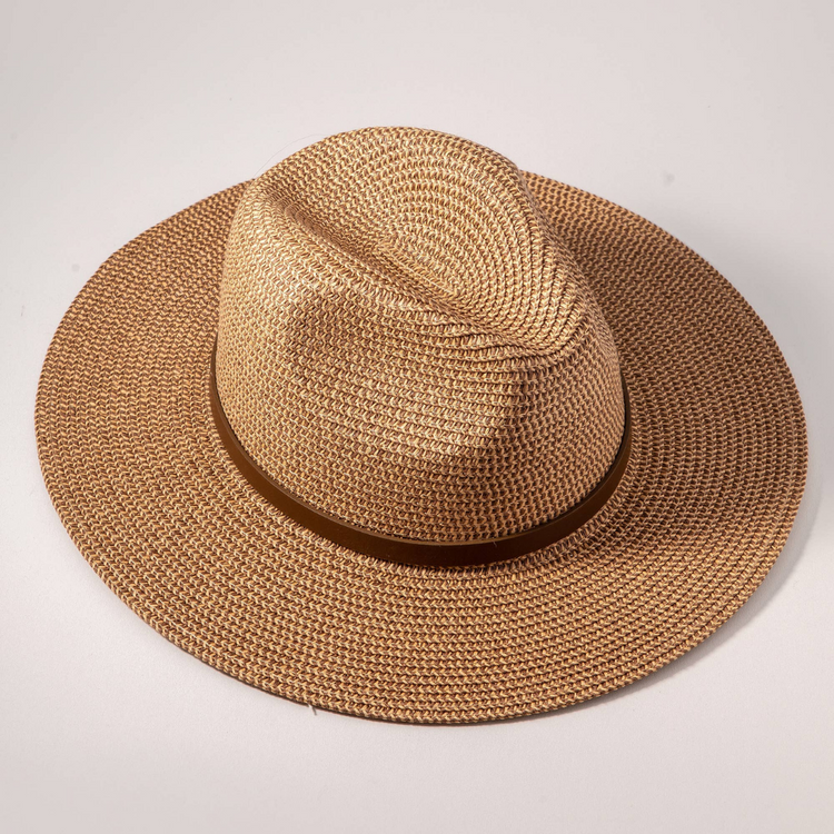 Straw Fedora Hat (Mix)