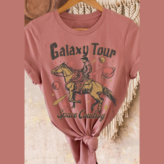 Galaxy Tour Space Cowby Tee Shirt