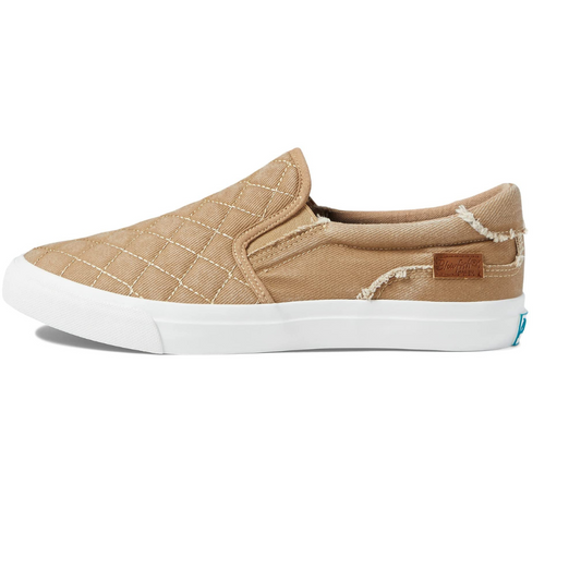 Blowfish Malibu Press Canvas Sneaker in Desert Khaki Hipster Smoked Twill Color