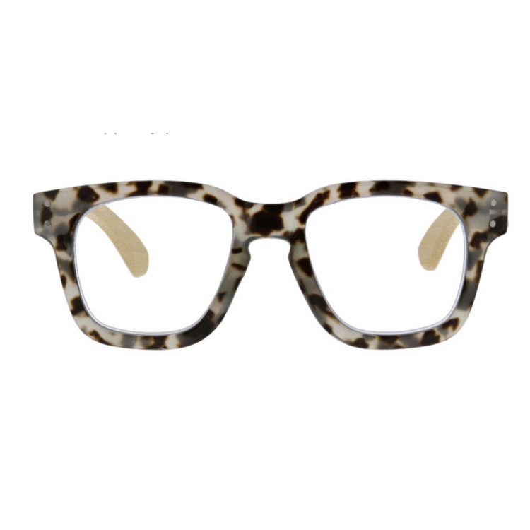 Peepers Readers Glasses Coffee Shop Focus Gray Tortoise (Blue Light)