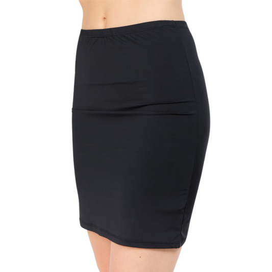 Black Slip Skirt