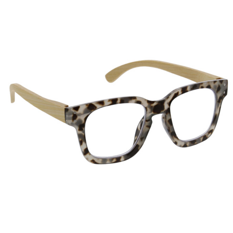 Peepers Readers Glasses Coffee Shop Focus Gray Tortoise (Blue Light)